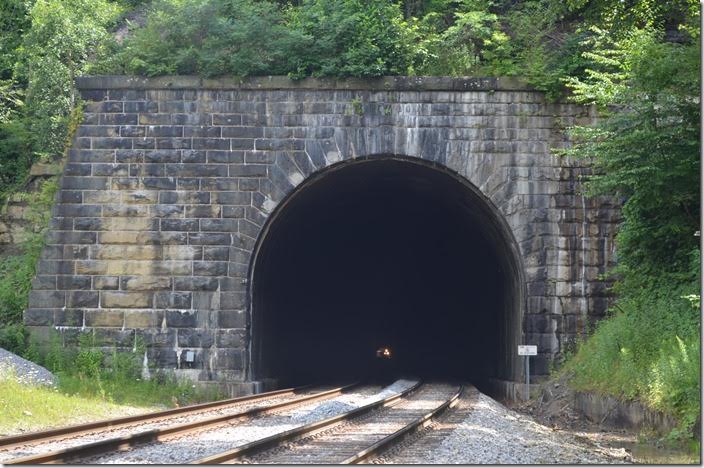 CSX 5433. New Kingwood Tunnel West End WV. View 5.